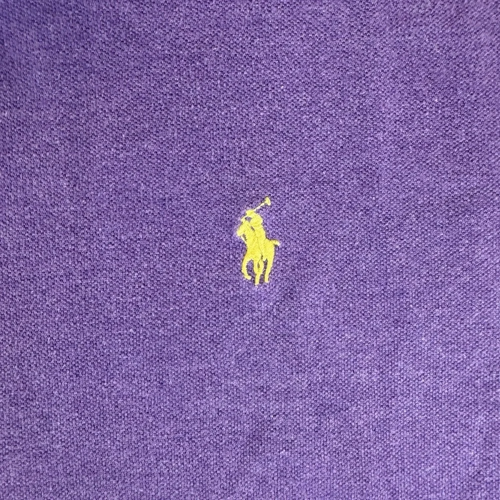 Polo by Ralph Lauren Polo Shirt Mens Xl Purple Short Sleeve Preppy Casual Vtg